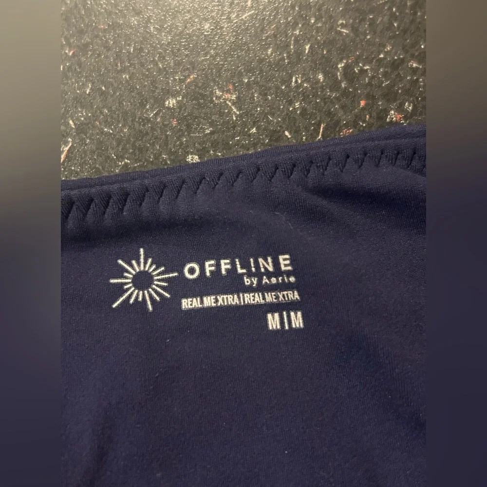 OFFLINE By Aerie Real Me XTRA High Neck Longline Sports Bra - Picture 5 of 6